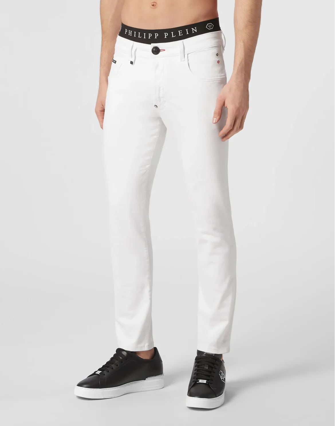 Trousers Skinny Fit, цвет: Белый