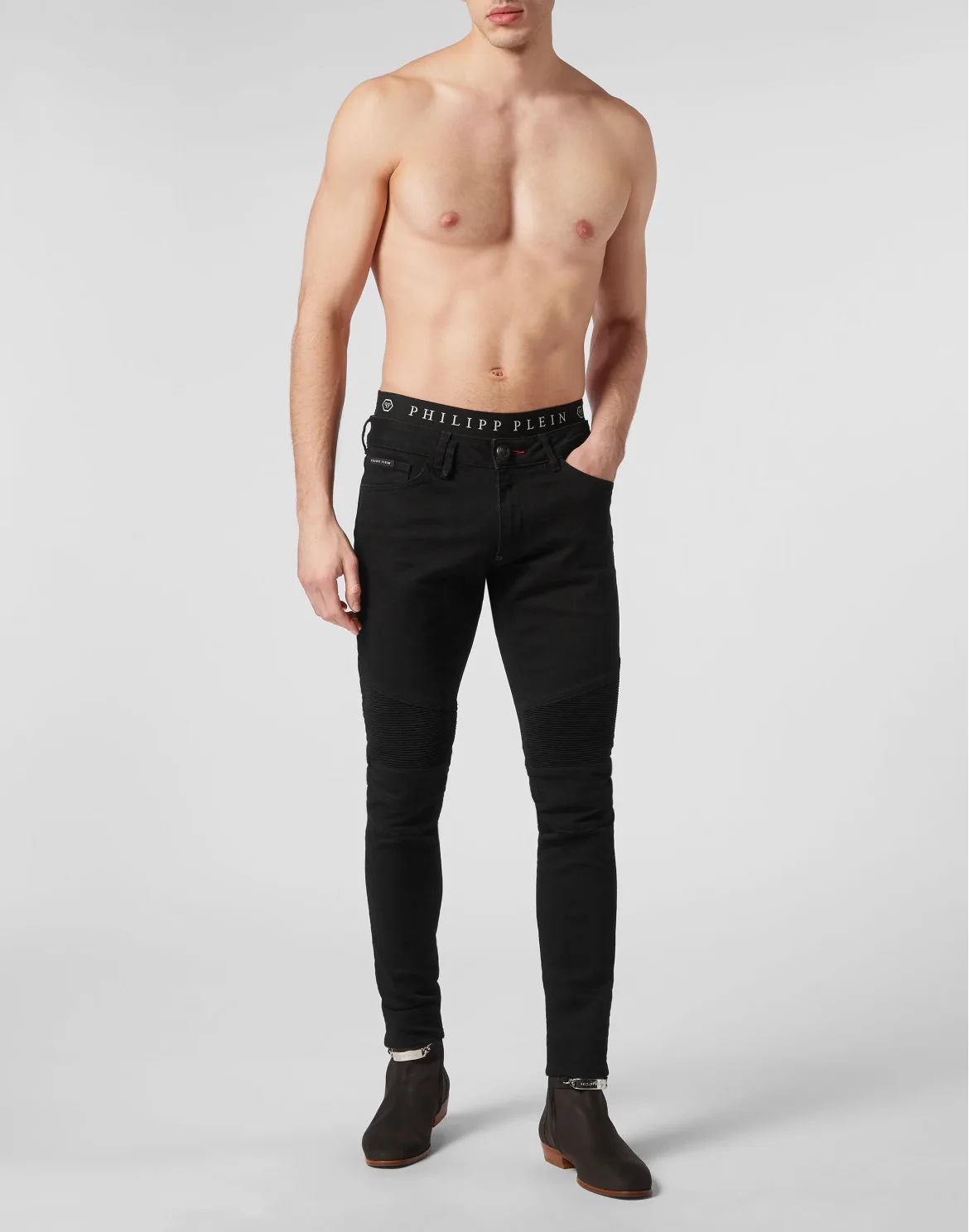 Biker Trousers, цвет: Черный