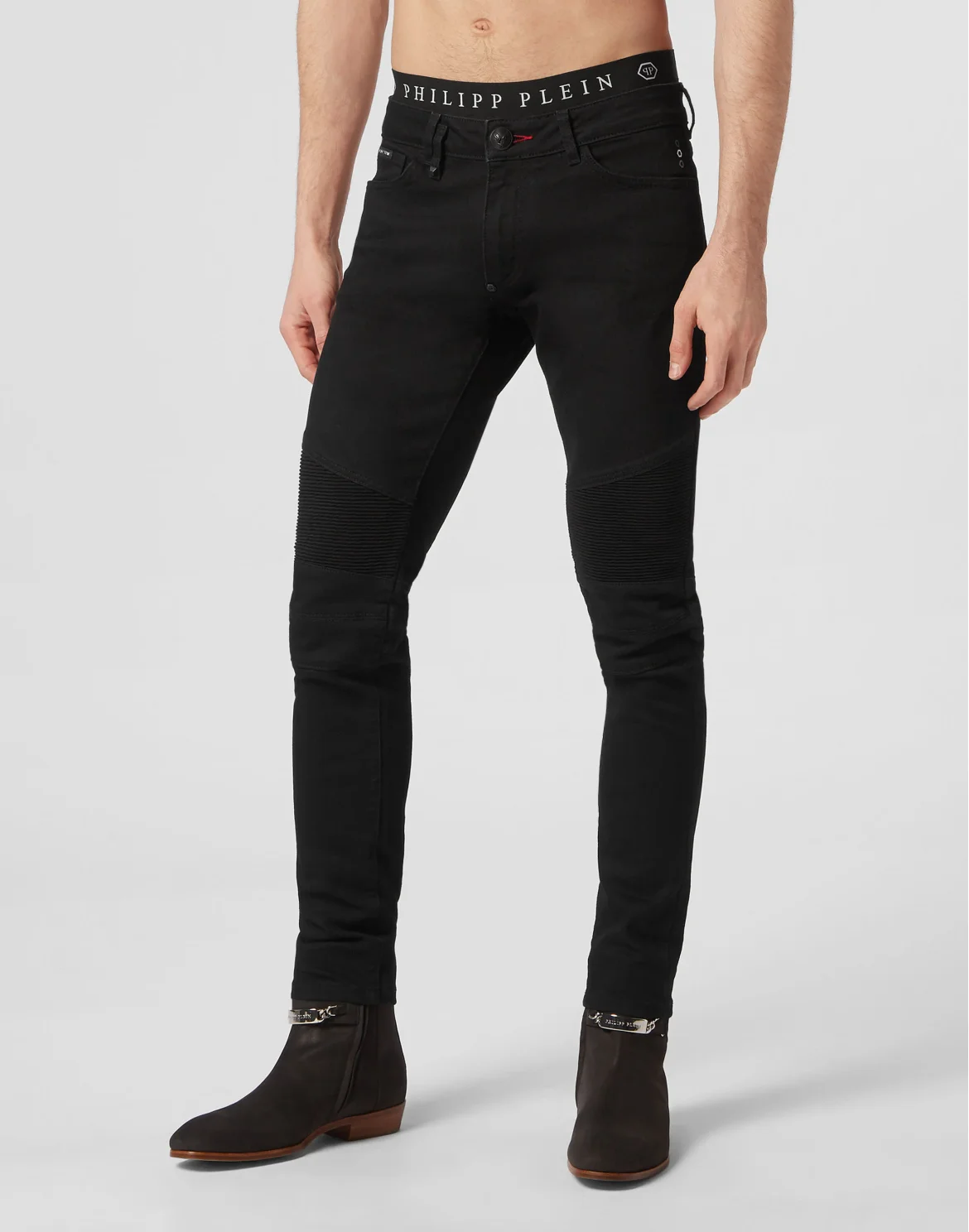 Biker Trousers, цвет: Черный