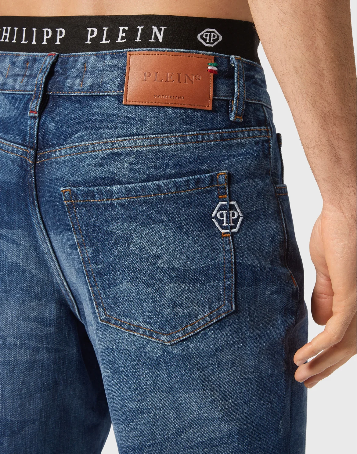 Denim Shorts Mykonos Fit, цвет: Синий
