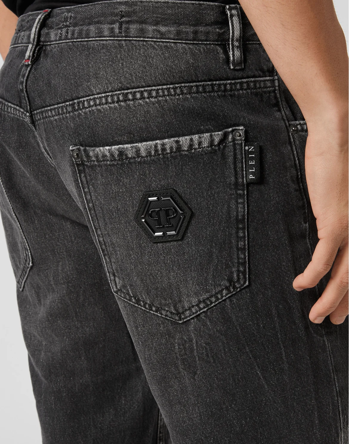 Denim Shorts Mykonos Fit, цвет: Черный