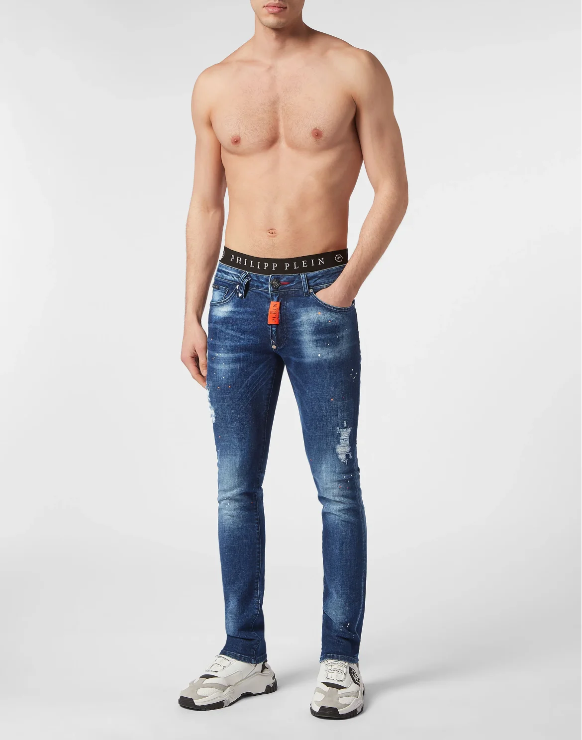 Trousers Super Fit, цвет: Синий