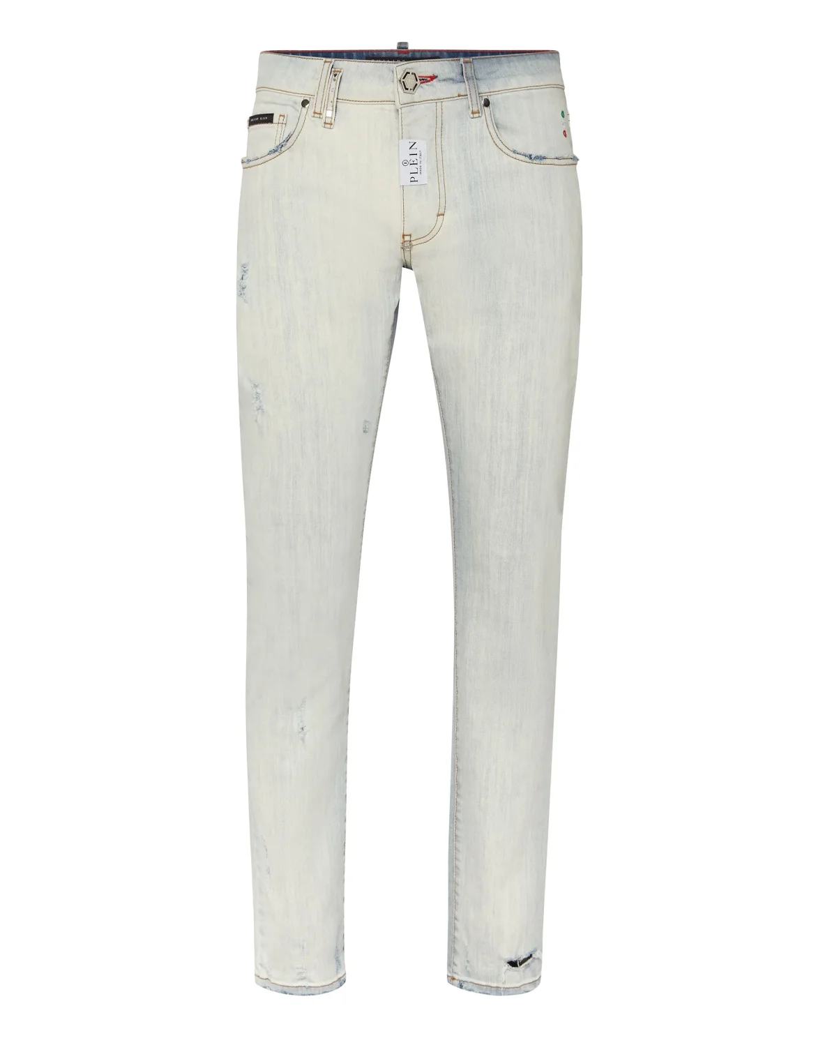 Denim Trousers Super Straight Cut Fit, цвет: Синий