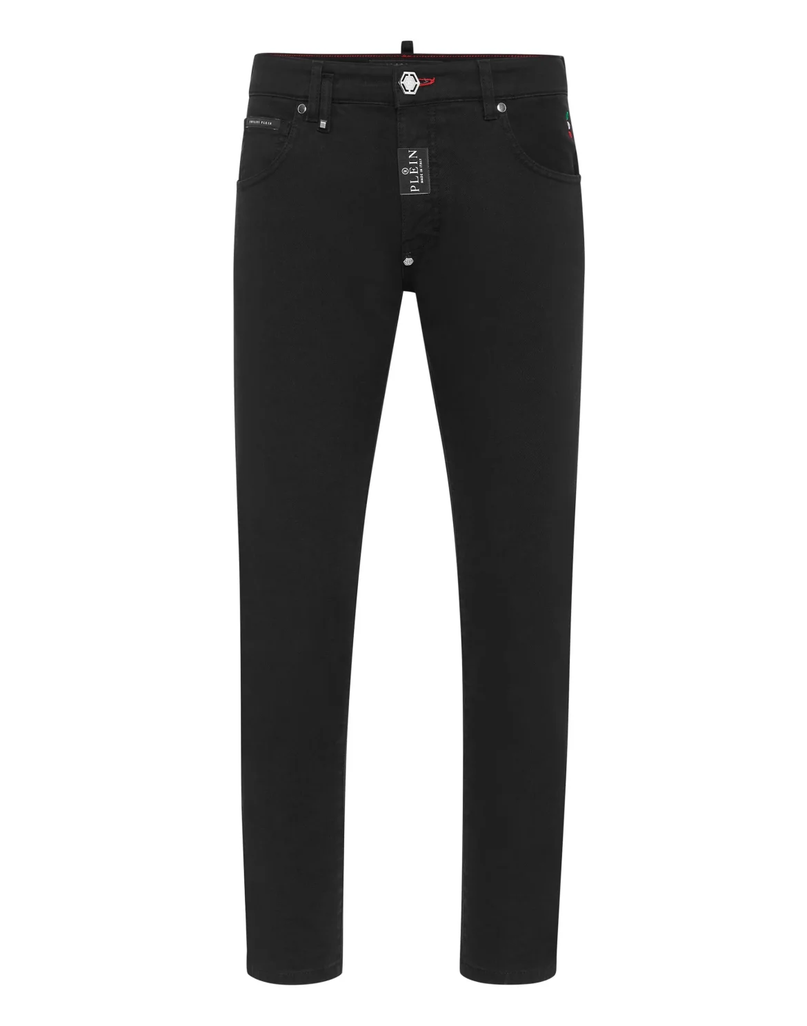 Denim Trousers Skinny Fit, цвет: Черный