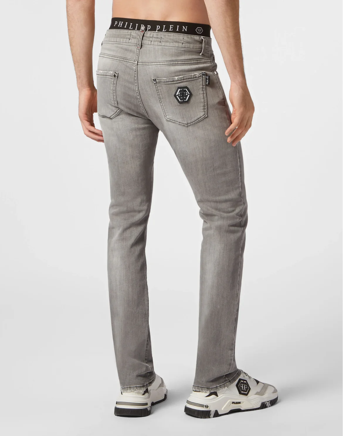 Denim Trousers Straight Supreme Fit, цвет: Серый