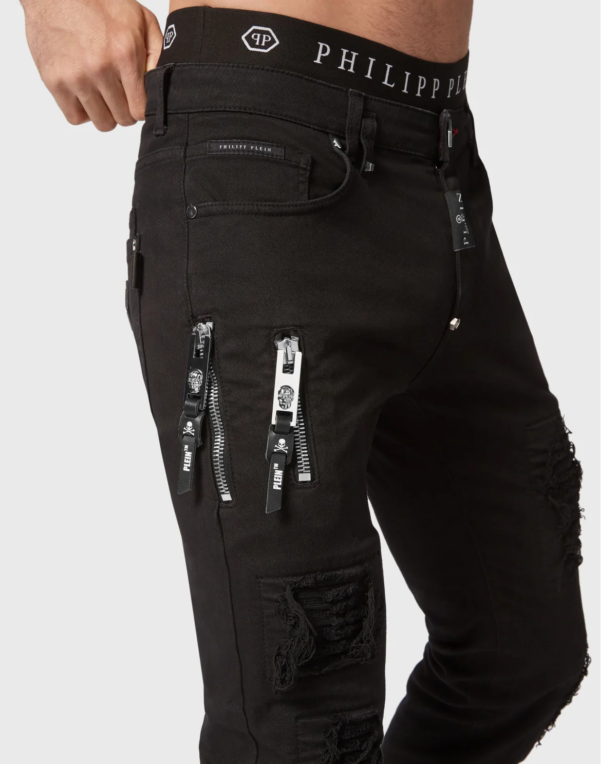 Denim Trousers Rock Star, цвет: Черный