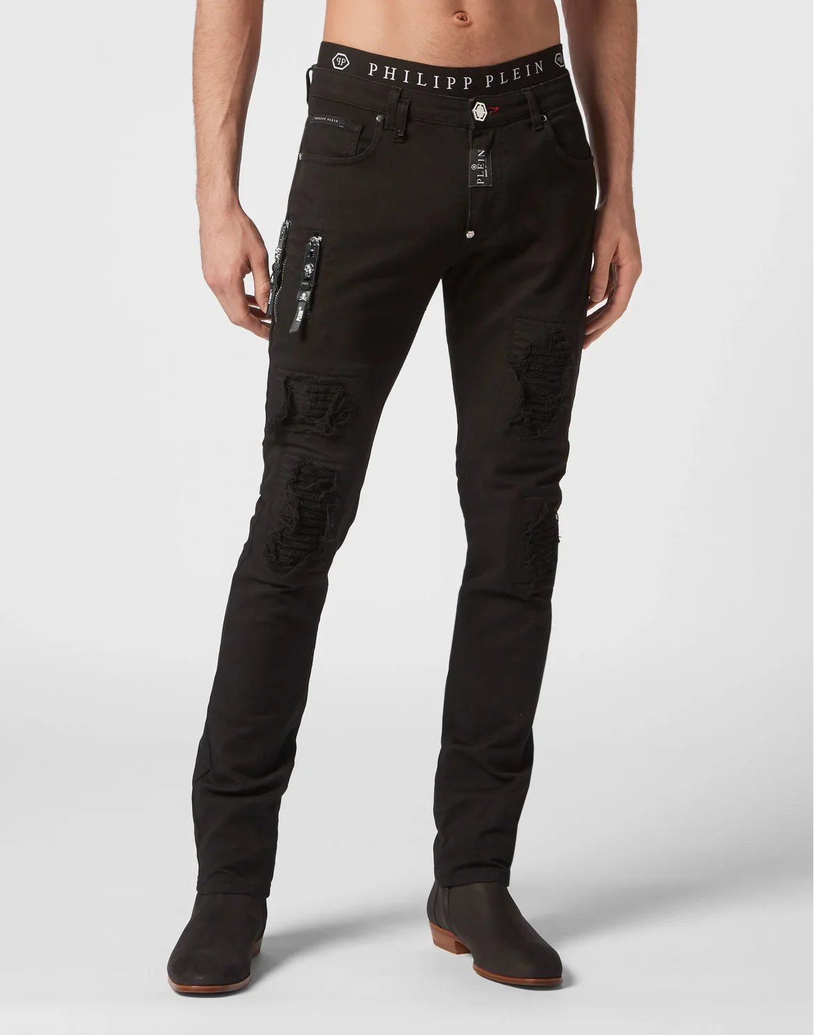 Denim Trousers Rock Star, цвет: Черный