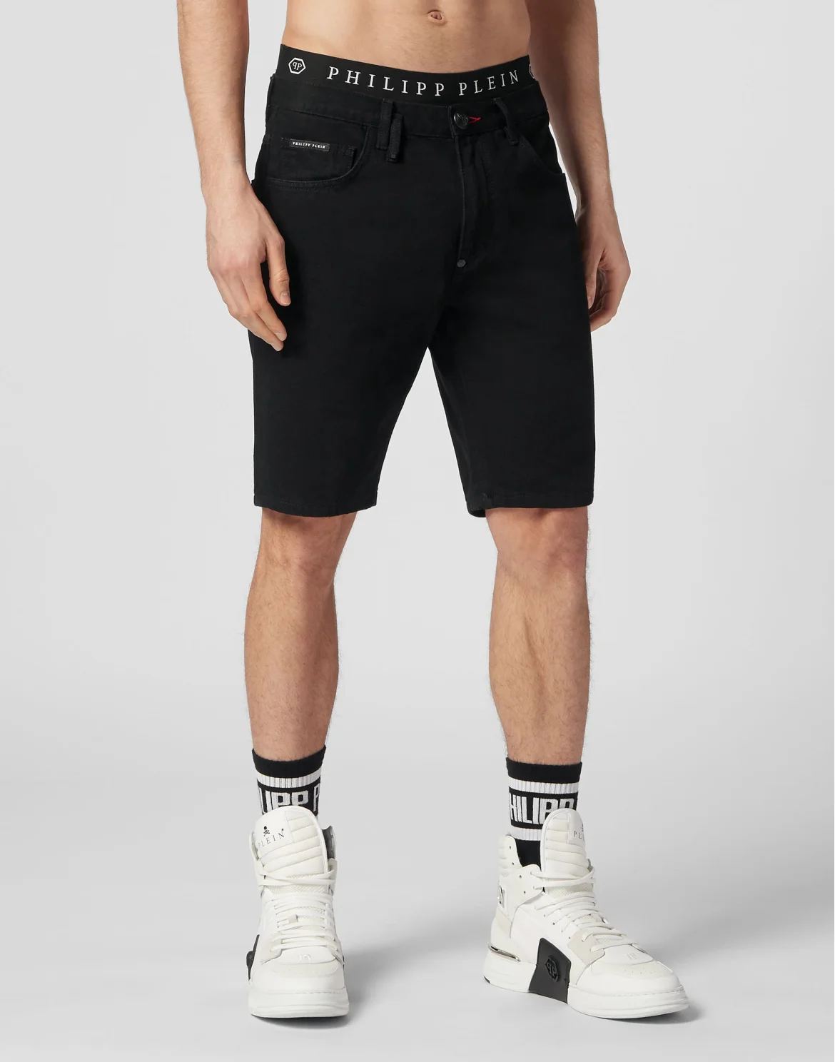 Denim Shorts Mikonos fit, цвет: Черный
