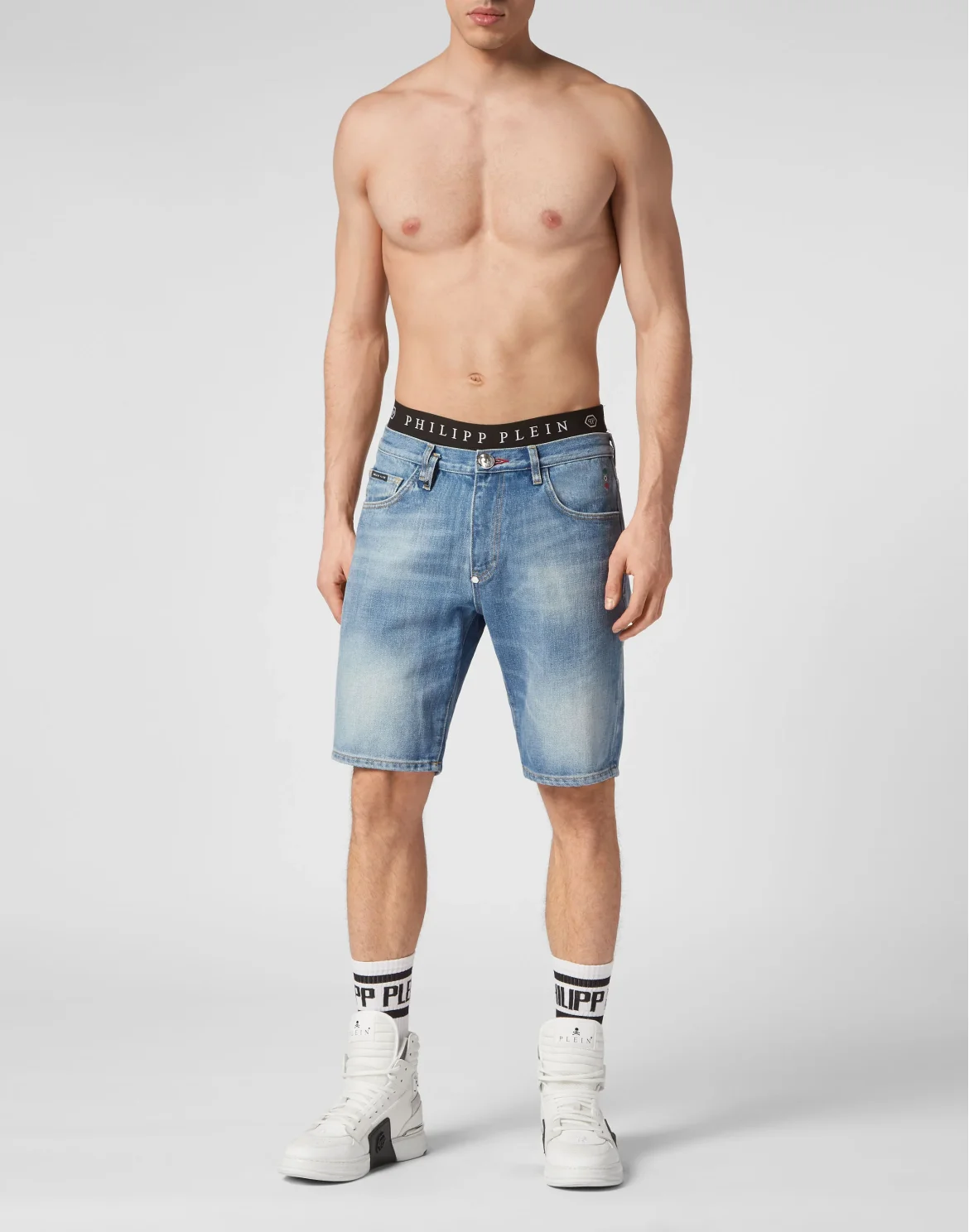 Denim Shorts Mikonos fit, цвет: Синий