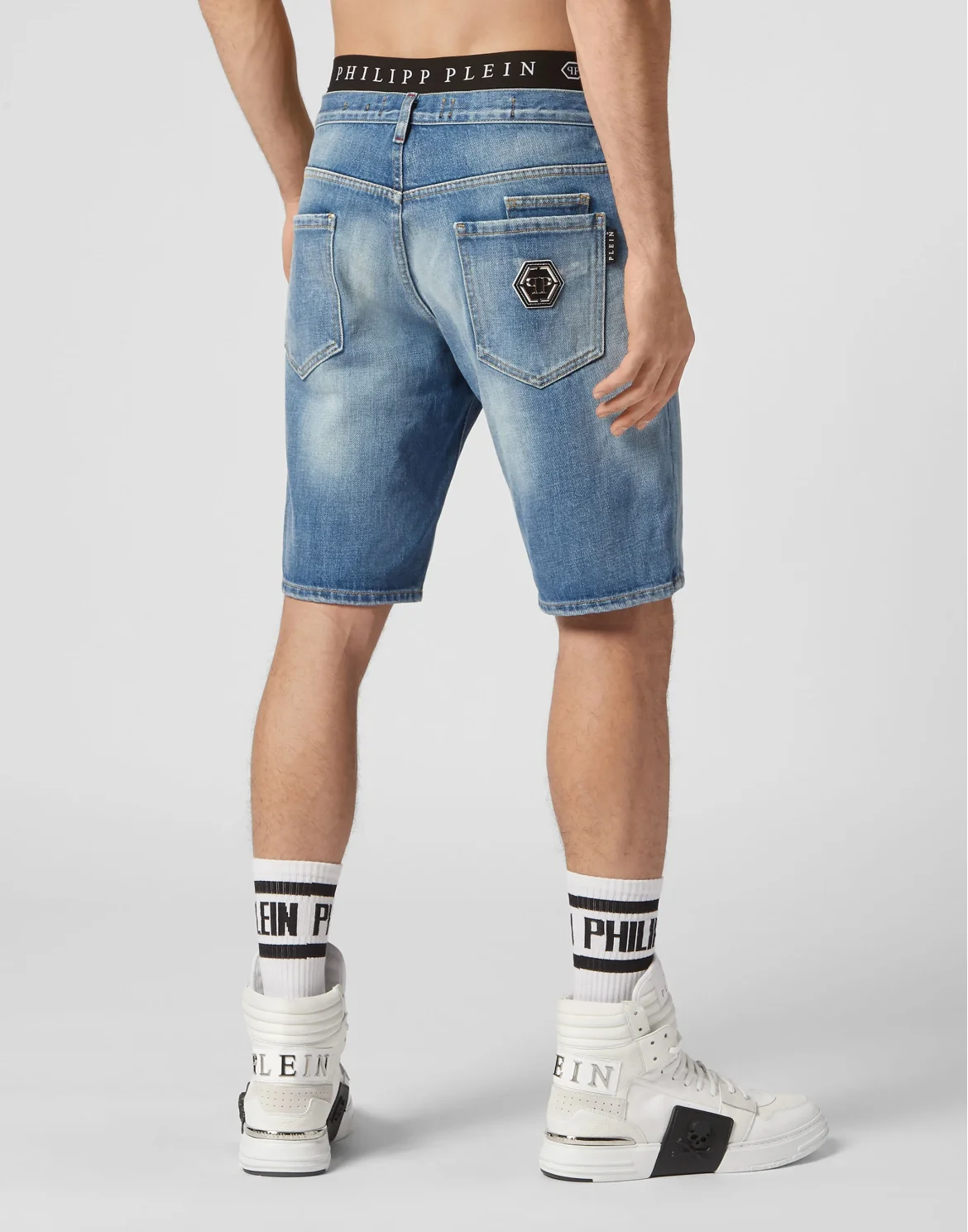 Denim Shorts Mikonos fit, цвет: Синий