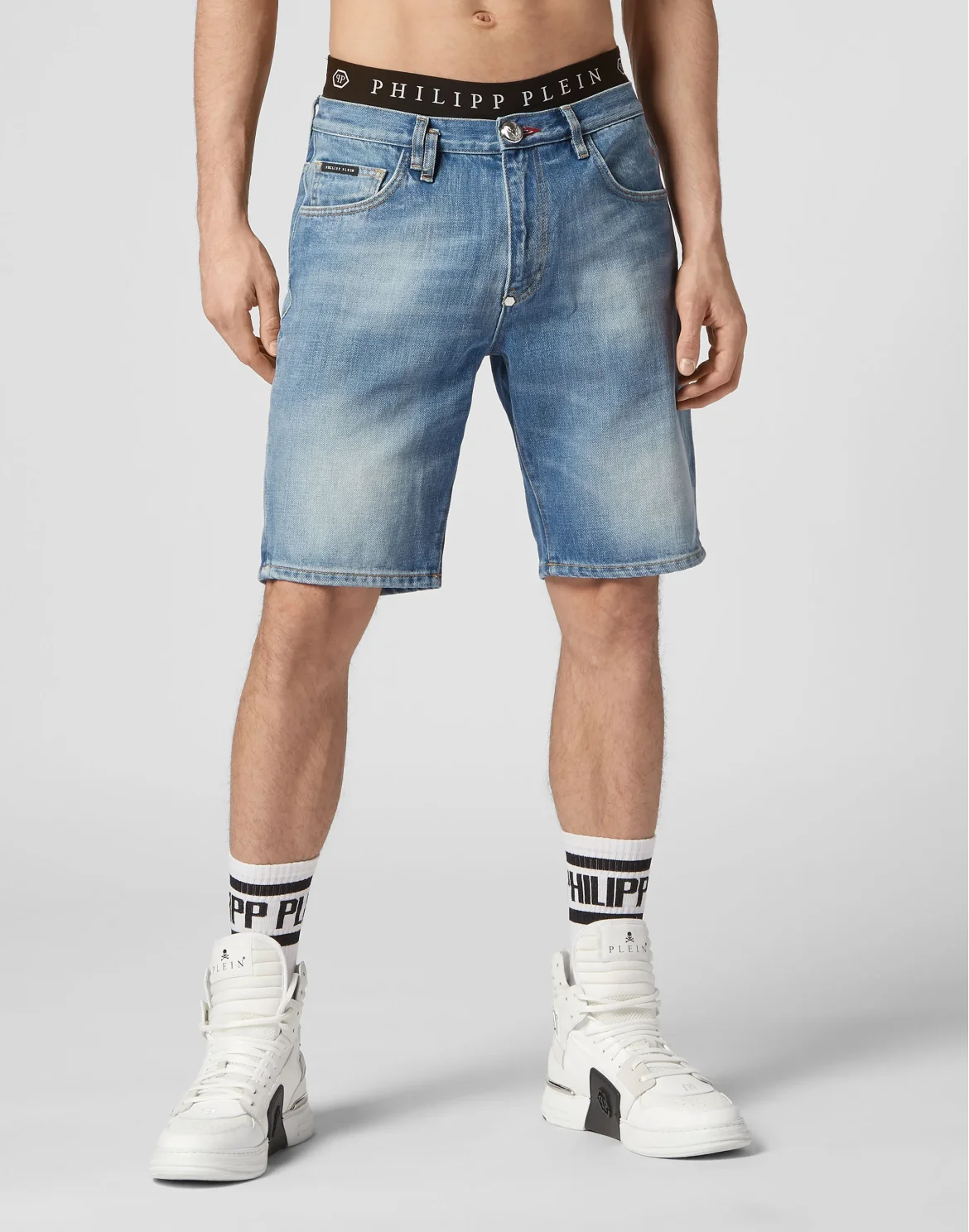 Denim Shorts Mikonos fit, цвет: Синий