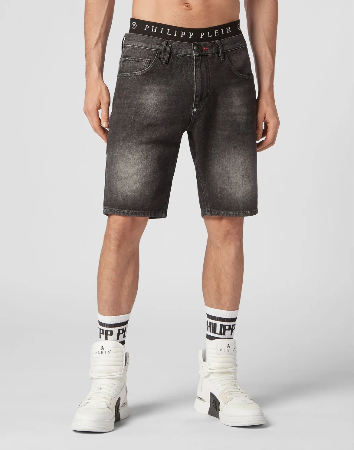 Denim Shorts Mikonos fit, цвет: Черный