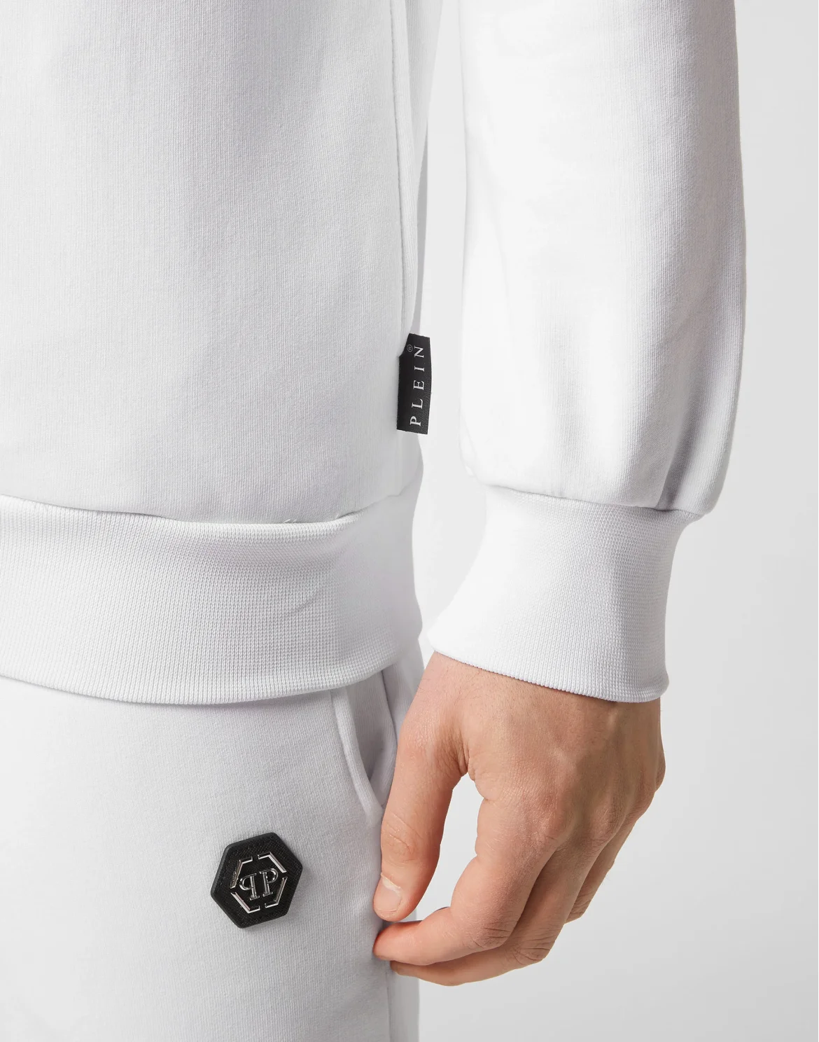 Hoodie sweatshirt Hexagon, цвет: Белый