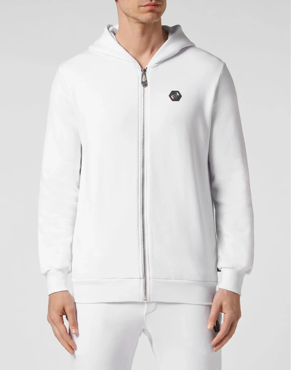 Hoodie sweatshirt Hexagon, цвет: Белый