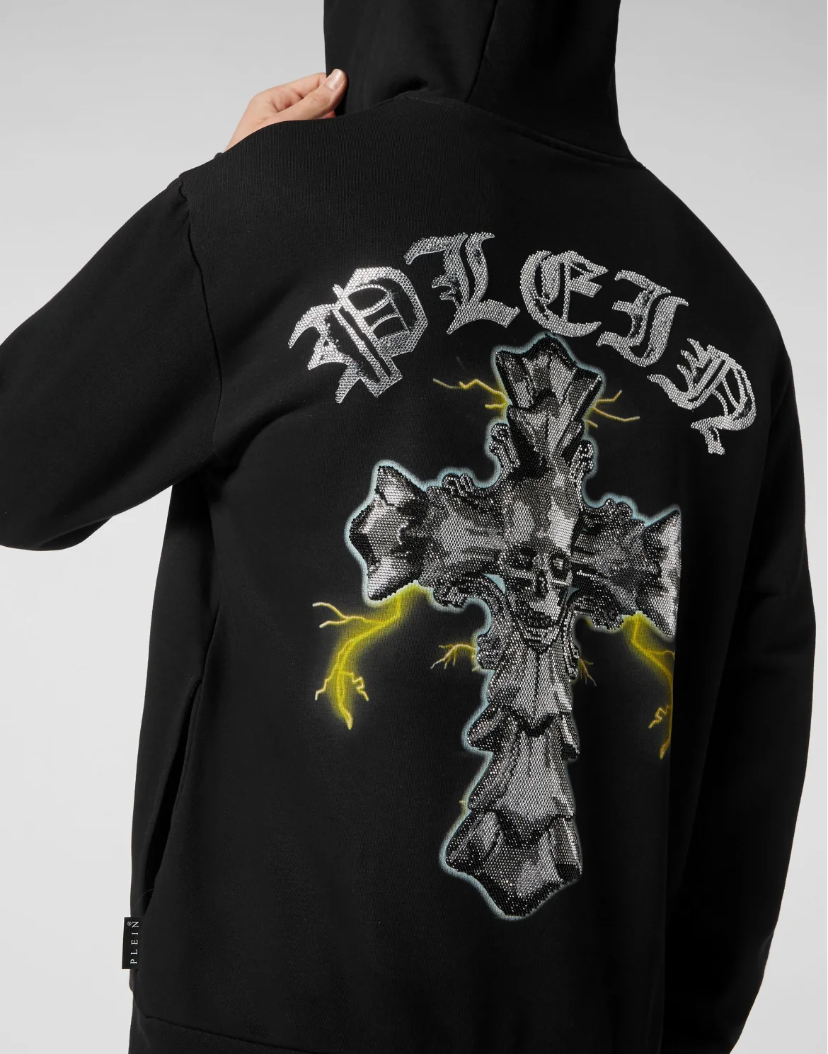 Hoodie sweatshirt Gothic Plein, цвет: Черный