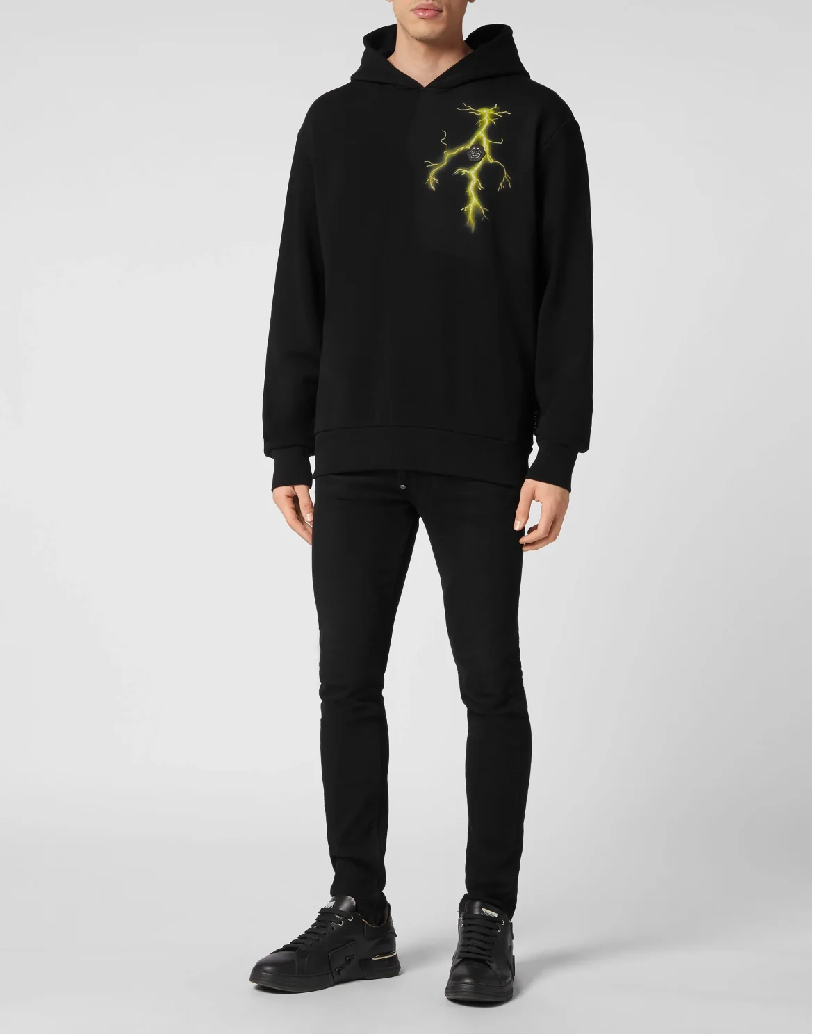 Hoodie sweatshirt Gothic Plein, цвет: Черный