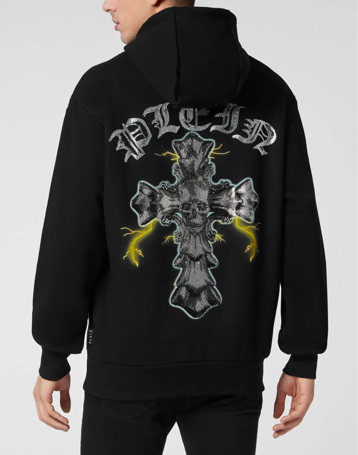 Hoodie sweatshirt Gothic Plein, цвет: Черный