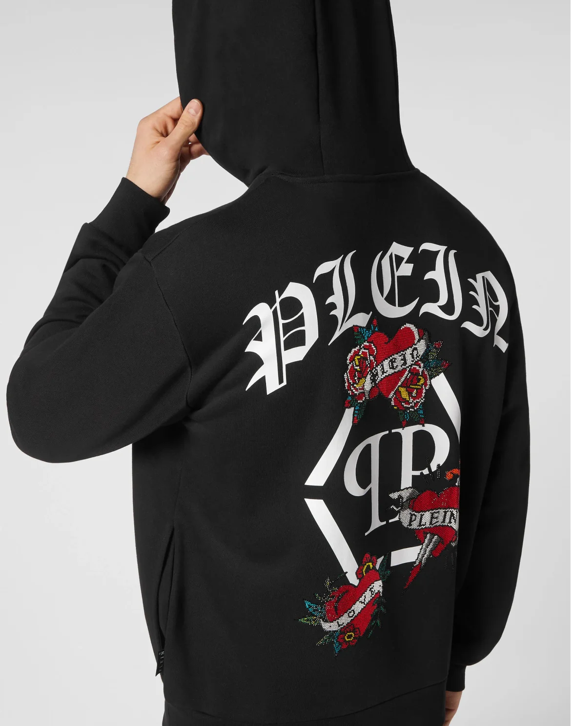 Hoodie sweatshirt Love, цвет: Черный