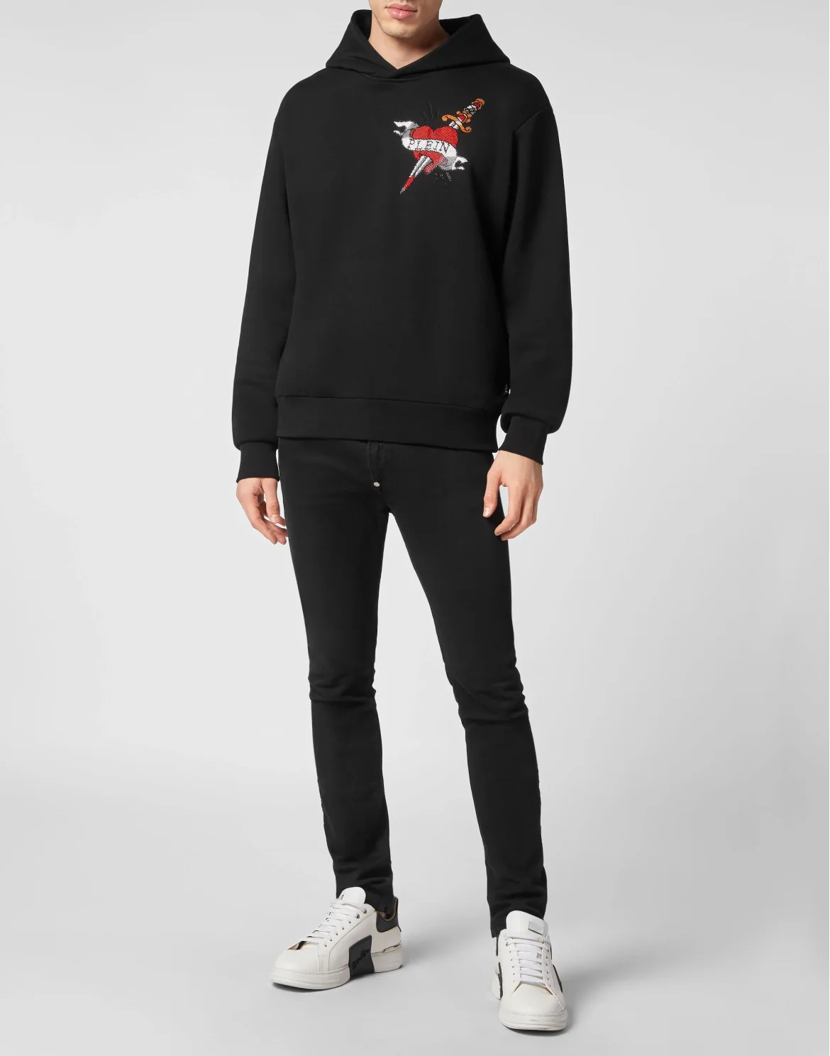 Hoodie sweatshirt Love, цвет: Черный