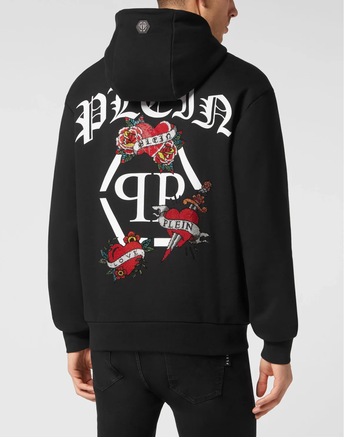 Hoodie sweatshirt Love, цвет: Черный