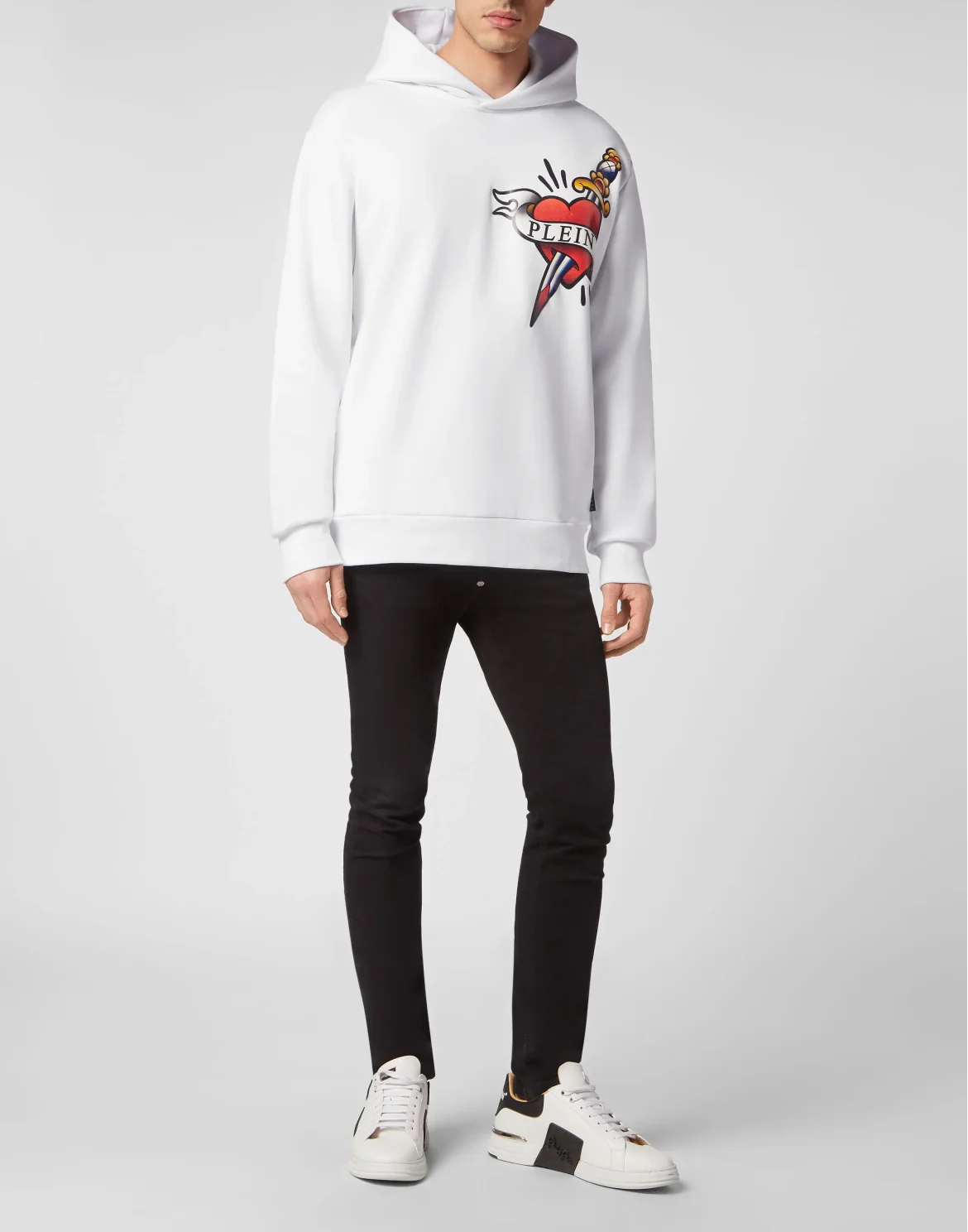 Hoodie sweatshirt Love, цвет: Белый