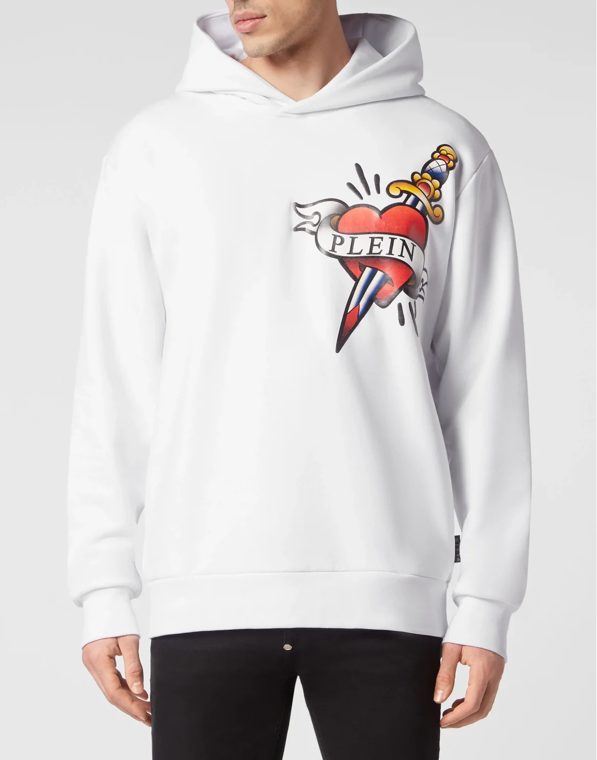 Hoodie sweatshirt Love, цвет: Белый