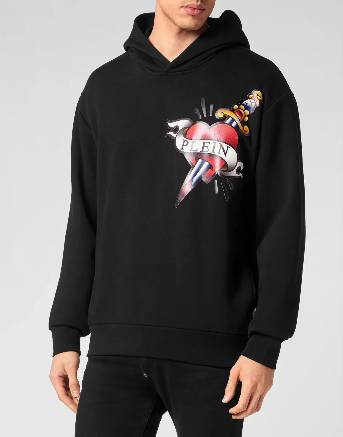 Hoodie sweatshirt Love, цвет: Черный