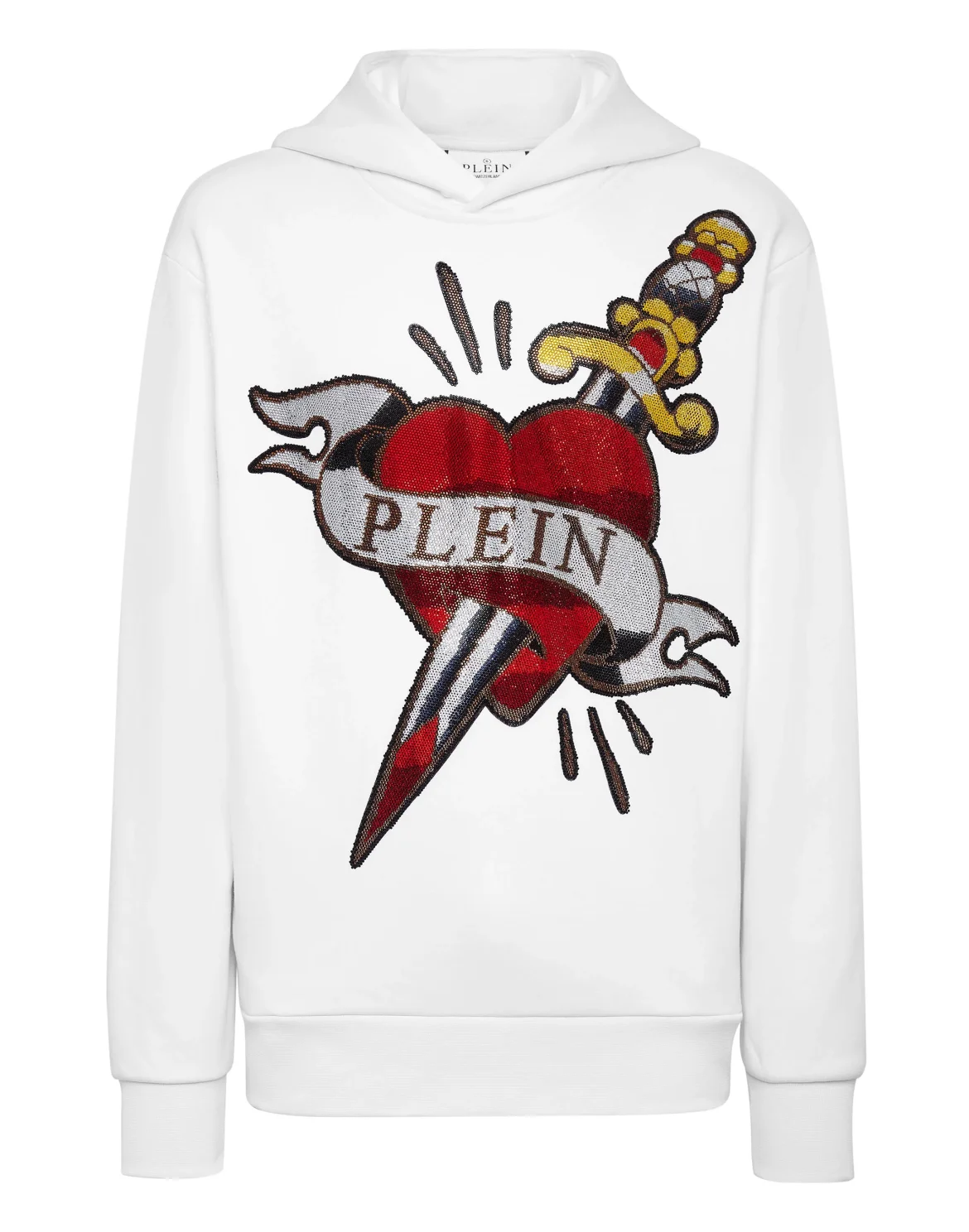 Hoodie sweatshirt Love, цвет: Белый