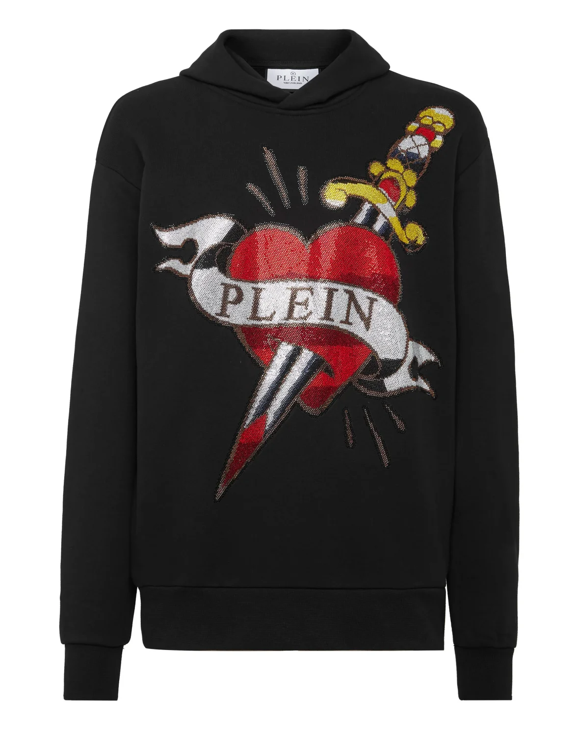 Hoodie sweatshirt Love, цвет: Черный