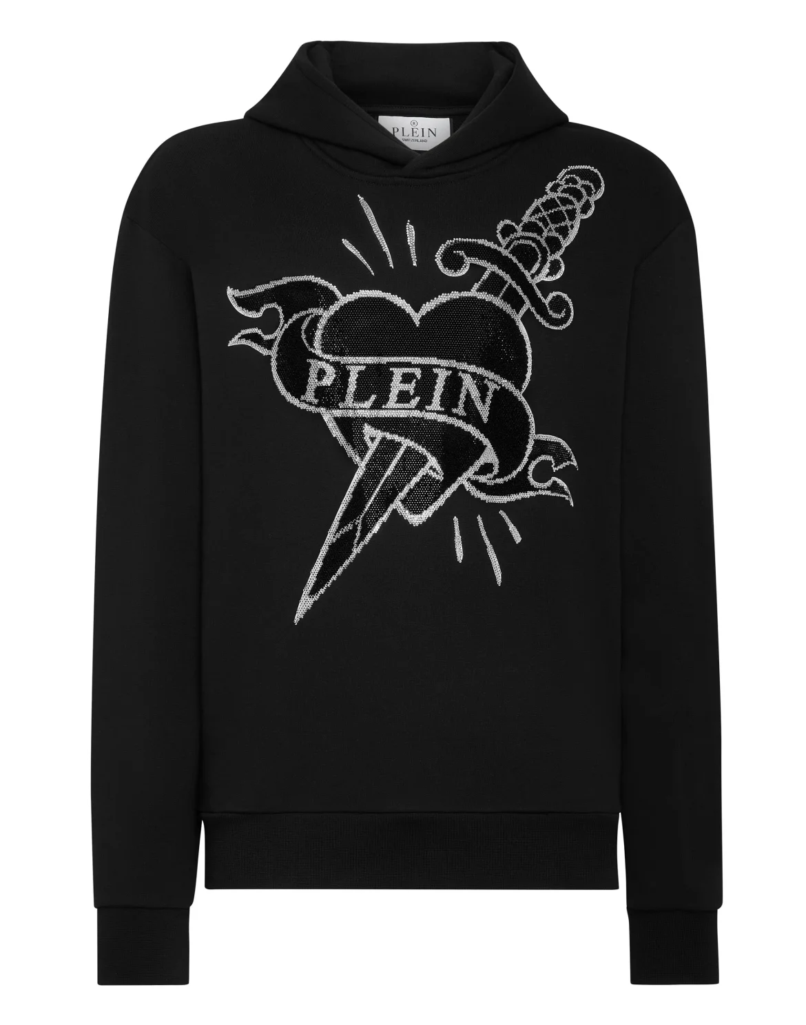 Hoodie sweatshirt Love, цвет: Черный