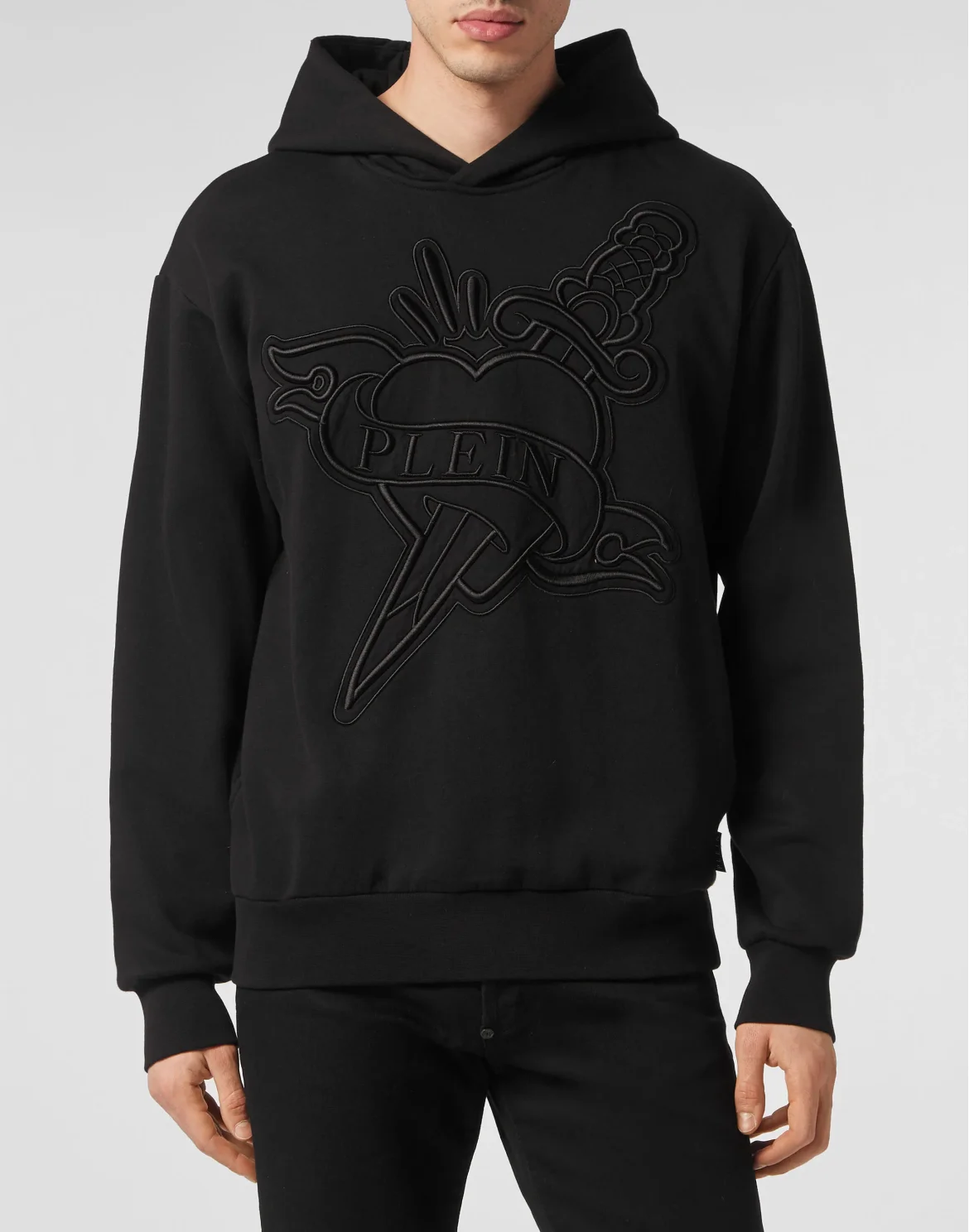 Hoodie sweatshirt Love, цвет: Черный