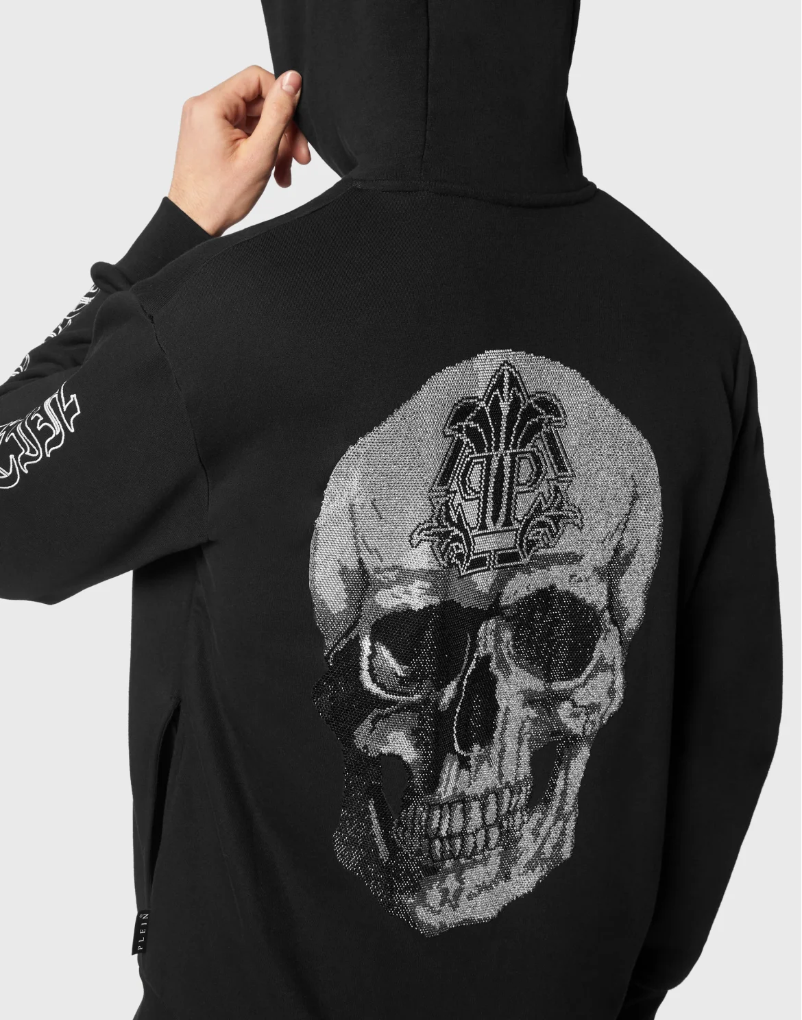 Hoodie sweatshirt Gothic Banner, цвет: Черный
