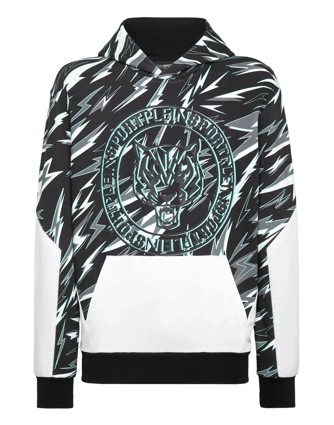 Hoodie Sweatshirt Tiger, цвет: Зеленый