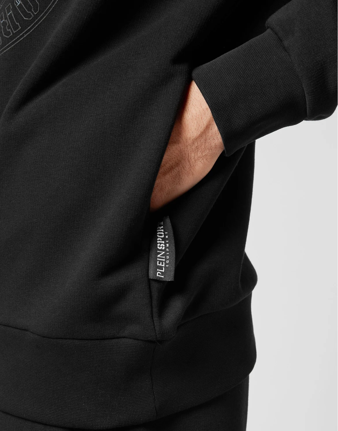 Hoodie Sweatshirt Tiger, цвет: Черный