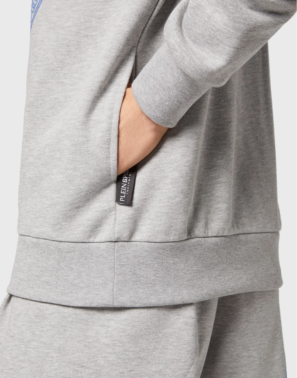 Hoodie Sweatshirt Tiger, цвет: Серый