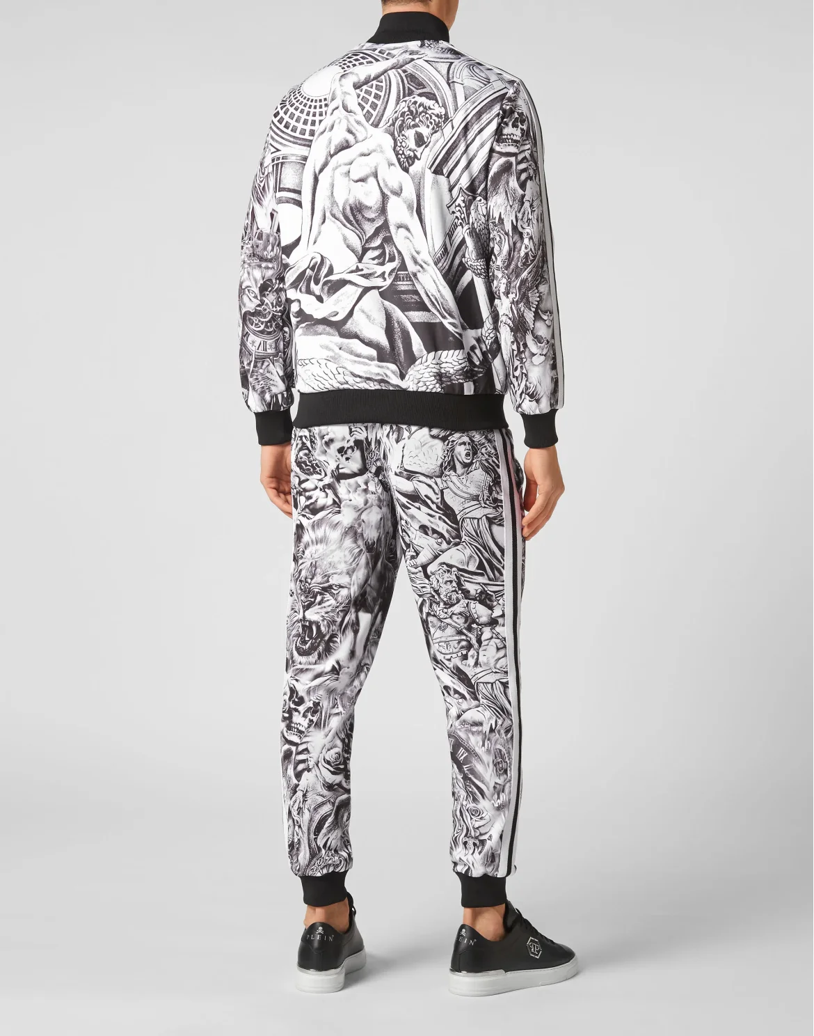 Jogging Tracksuit: Top/Trousers Tattoo, цвет: Белый