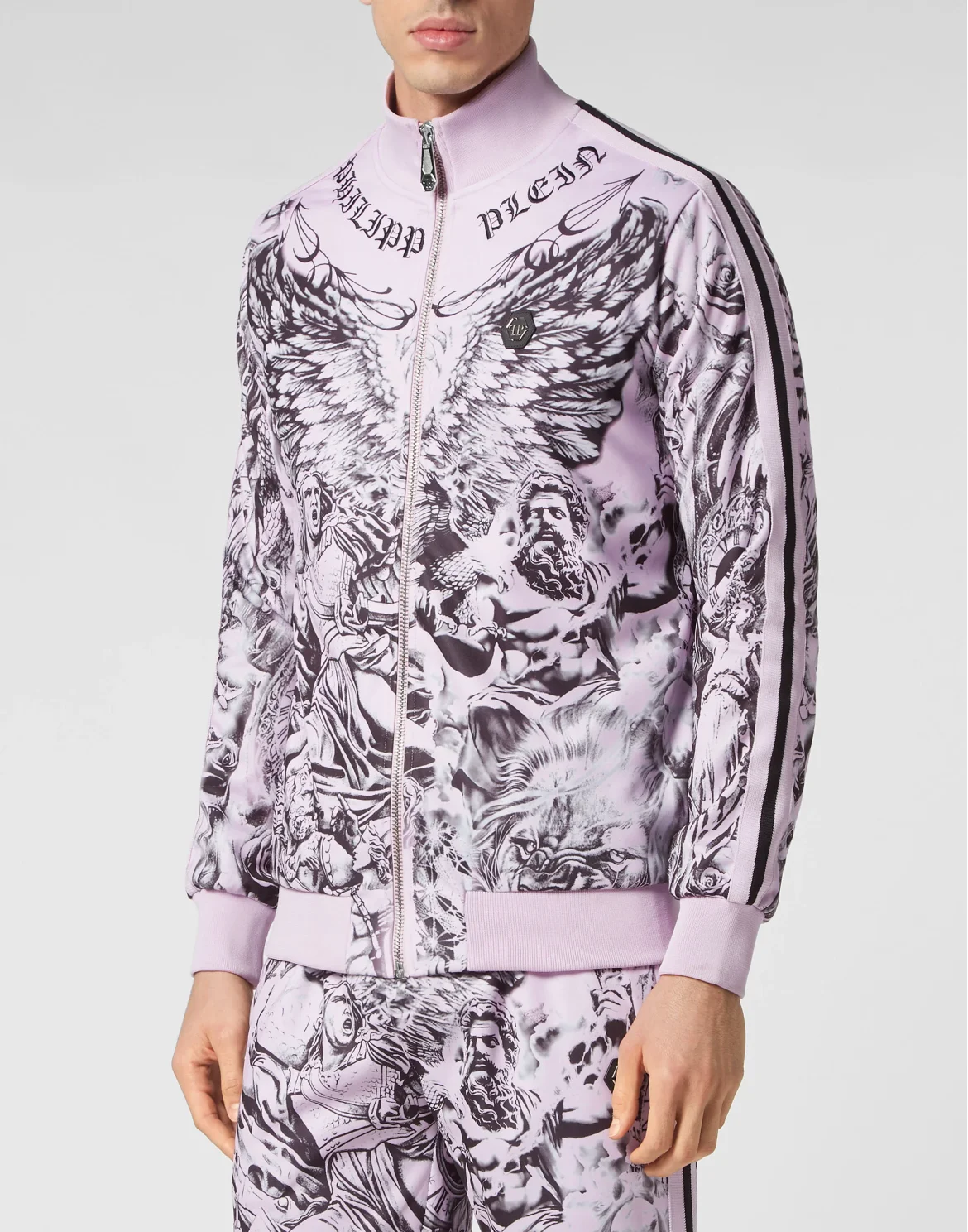 Jogging Tracksuit: Top/Trousers Tattoo, цвет: Розовый
