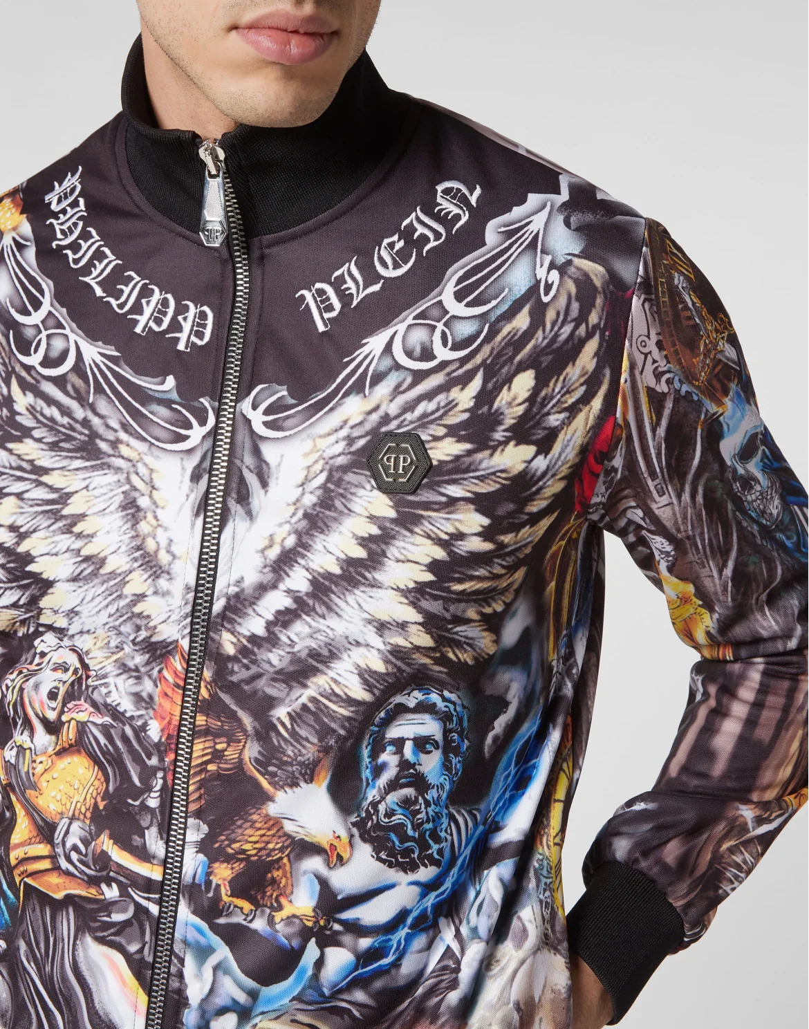 Jogging Tracksuit: Top/Trousers Tattoo, цвет: Мультиколор