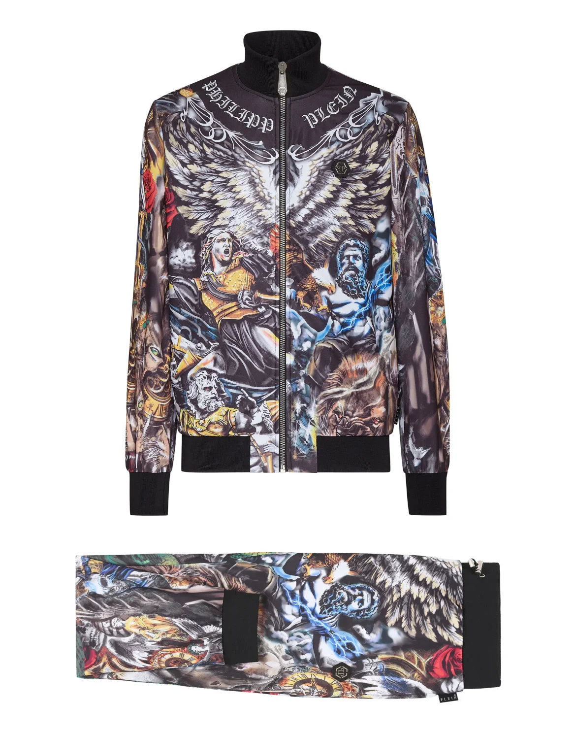 Jogging Tracksuit: Top/Trousers Tattoo, цвет: Мультиколор