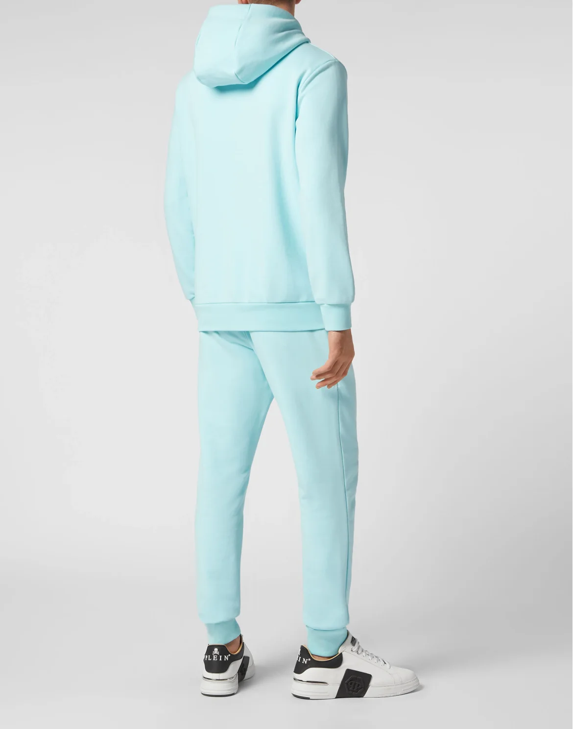Jogging Tracksuit: Hoodie/Trousers Gothic Plein, цвет: Голубой
