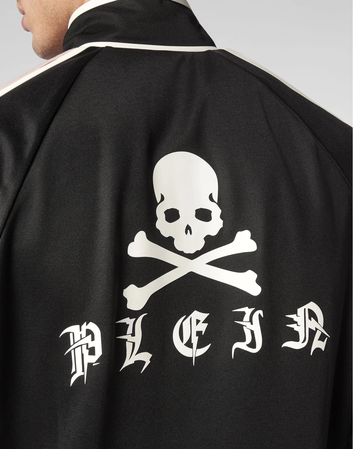 Jogging Tracksuit: Top/Trousers Skull&Bones, цвет: Черный