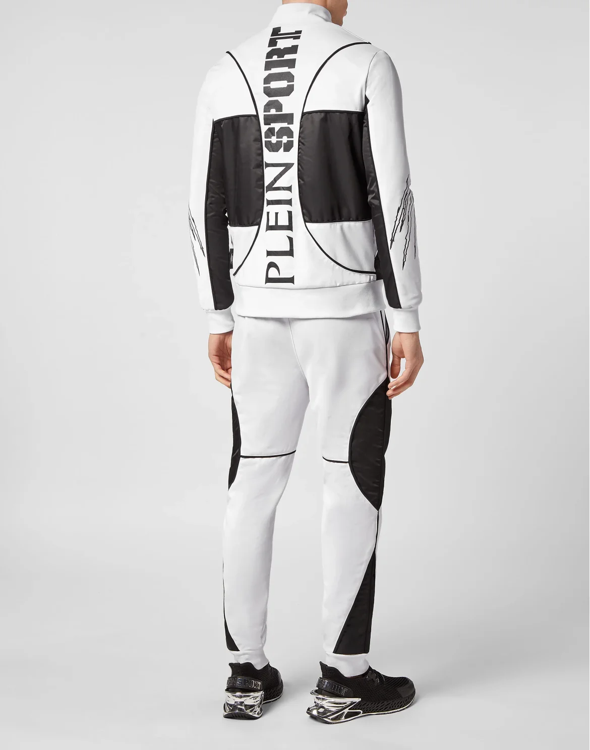Jogging Tracksuit:Top/Trousers Tiger, цвет: Белый