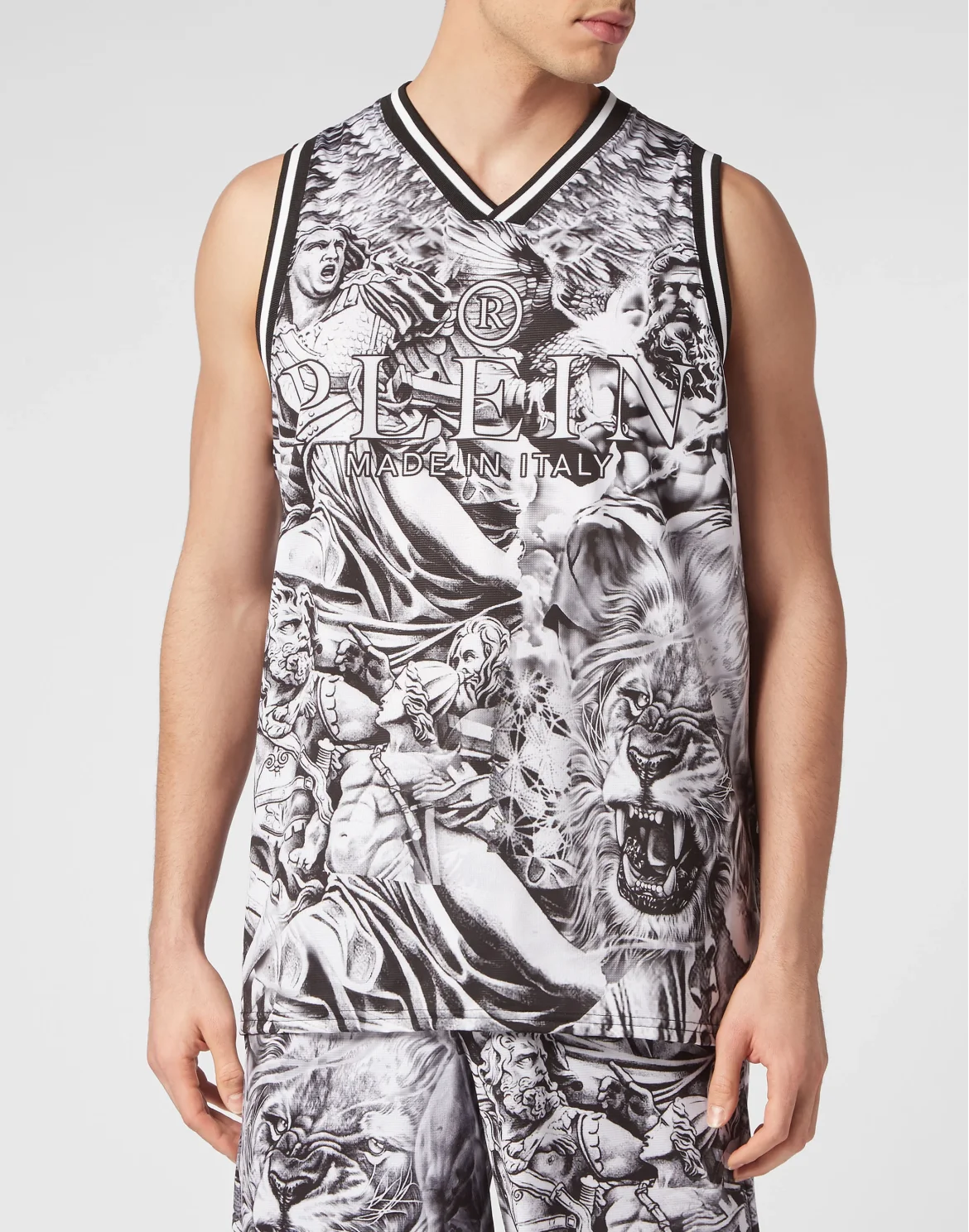 Jogging Suit: Top/Shorts Tattoo, цвет: Белый