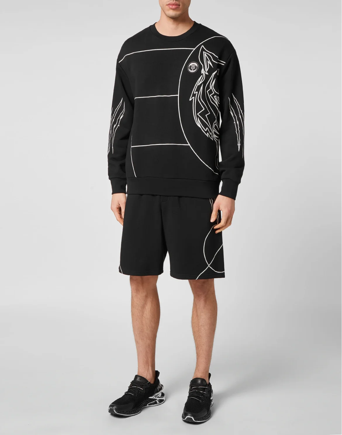 Sweatshirt LS Tiger, цвет: Черный