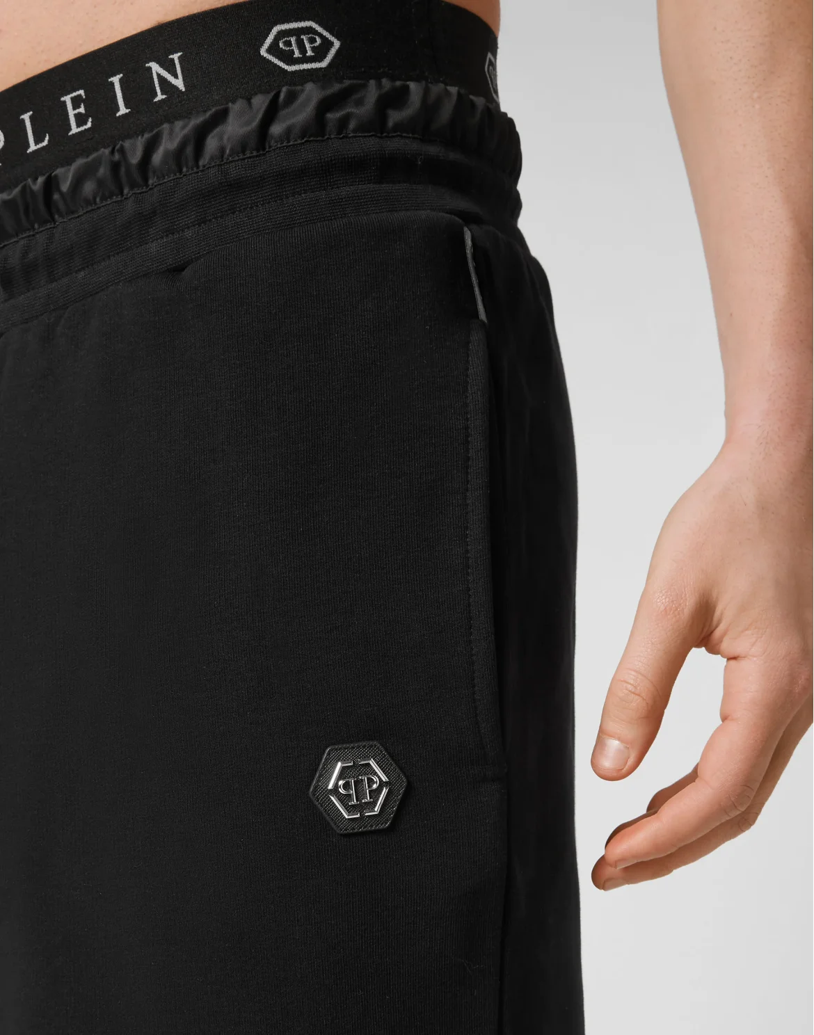 Jogging Shorts Hexagon, цвет: Черный