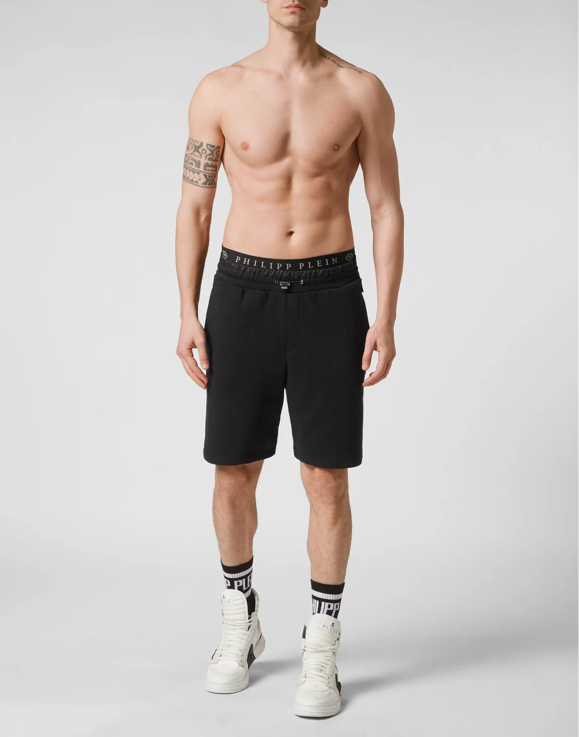 Jogging Shorts Hexagon, цвет: Черный