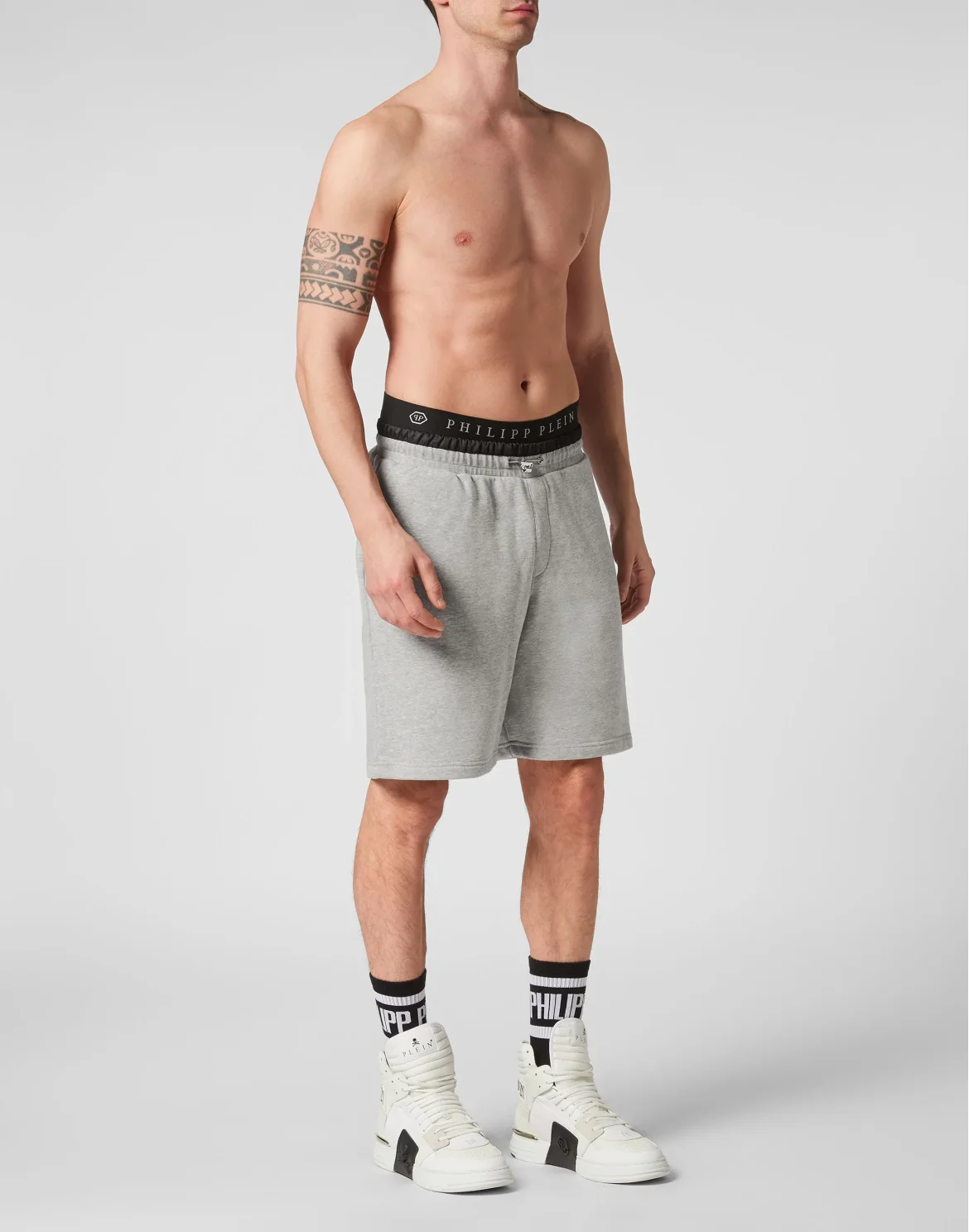 Jogging Shorts Hexagon, цвет: Серый