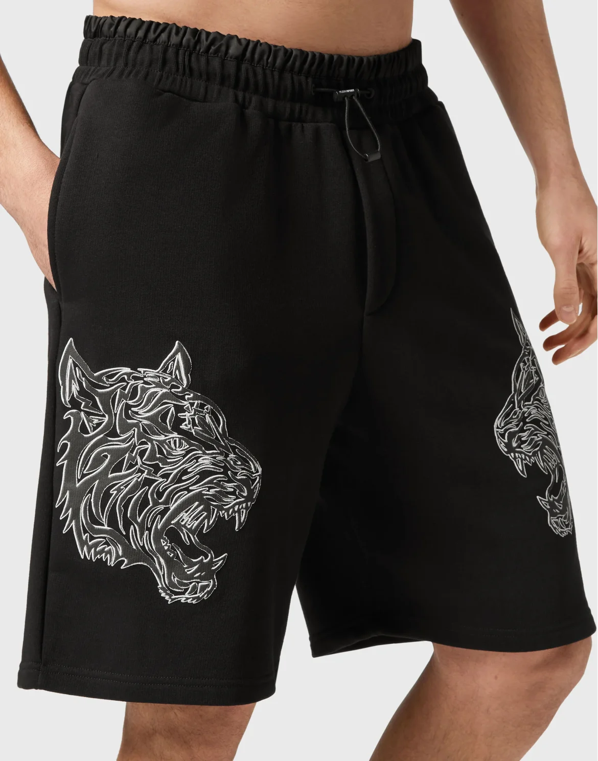 Jogging Shorts Tiger, цвет: Черный