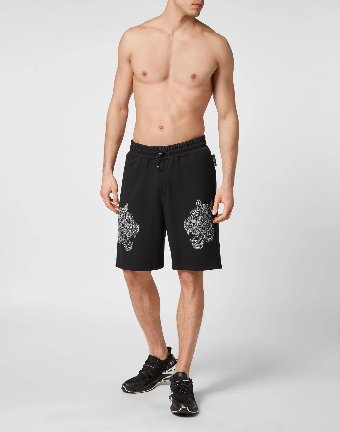 Jogging Shorts Tiger, цвет: Черный