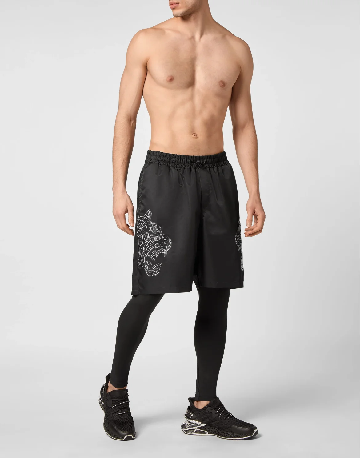 Running Pants Tiger, цвет: Черный